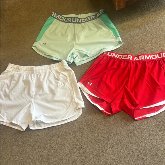 3 pairs of Under Armour shorts. - Picture 3 of 4